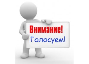 Проголосуй за свой район!